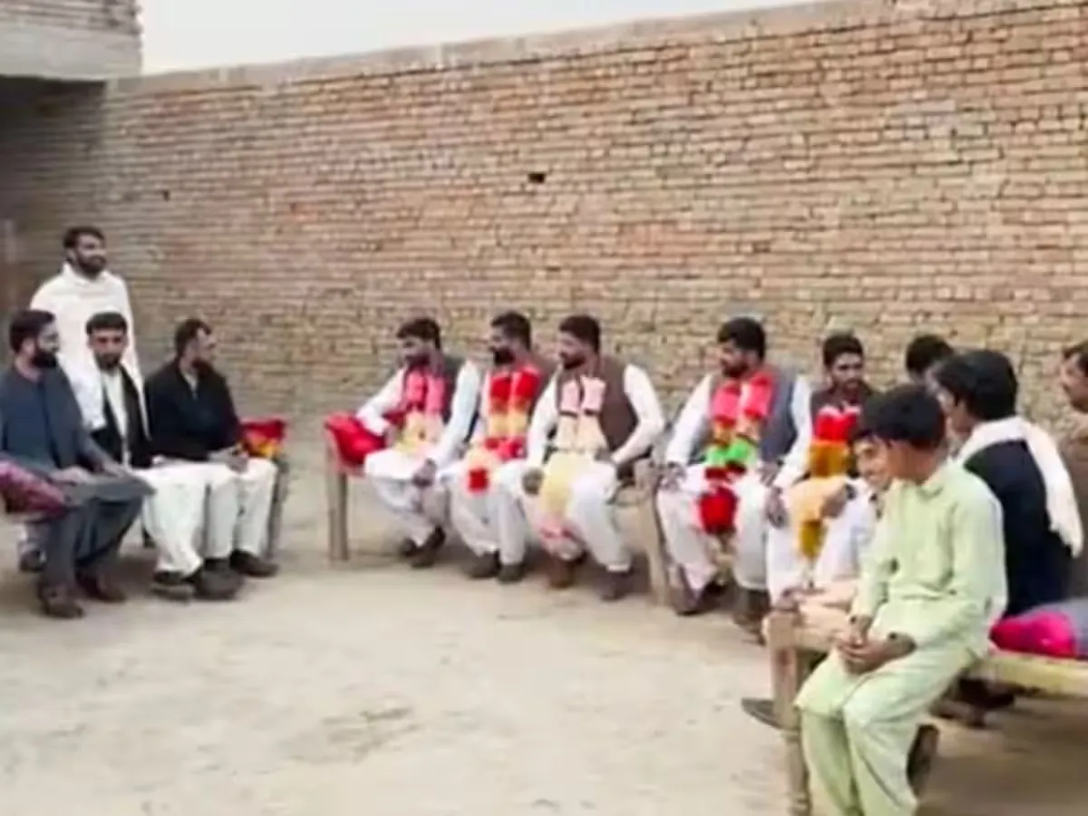 Pakistan Six Brother Wedding पाकिस्तान