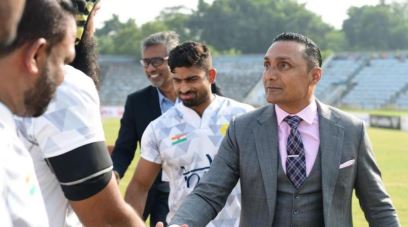 National Games देखने पहुंचे रग्बी इंडिया के अध्यक्ष राहुल बोस, तैयारियों पर की चर्चा