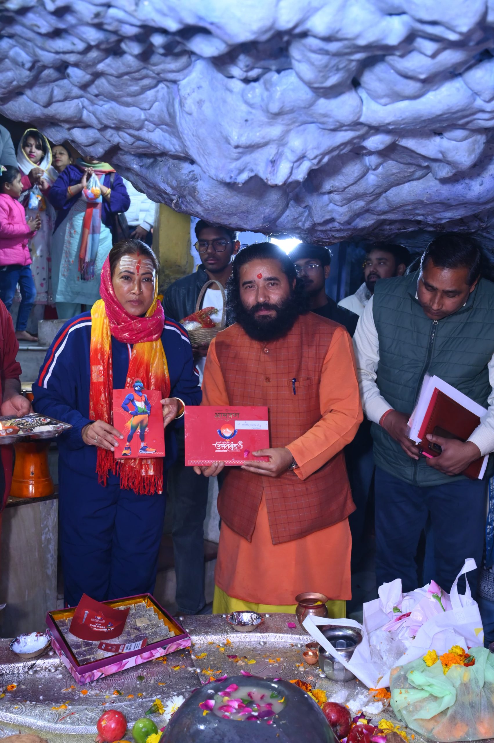 खेल मंत्री ने महादेव को दिया National games का पहला निमंत्र