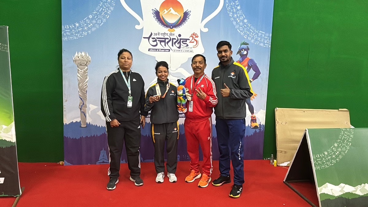 बागेश्वर की ज्योति ने रचा इतिहास, 38वें राष्ट्रीय खेलों में उत्तराखंड के लिए जीता पहला मेडल