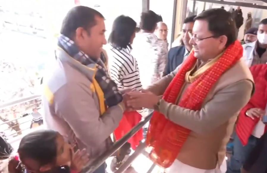 cm dhami at surkanda devi