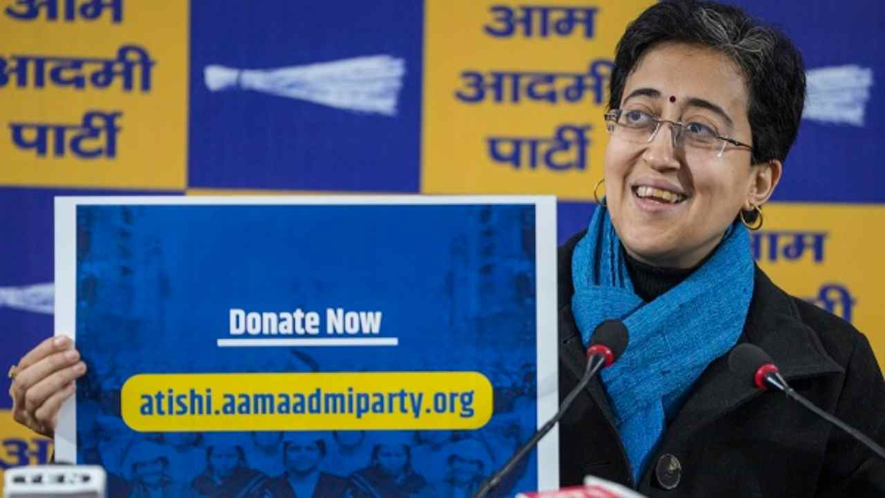 Delhi CM Atishi asked for donations, said, donate 40 lakhs to me to contest elections
