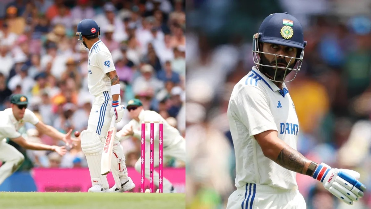 india-vs-australia ind vs aus 5th test virat kohli got out on outside off stump ball