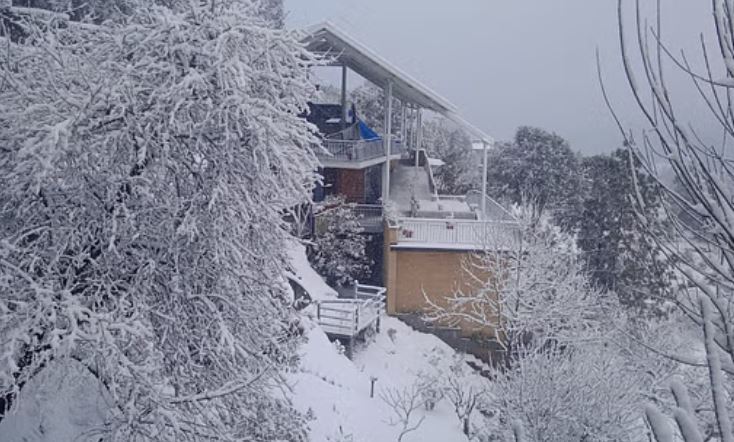 नैनीताल बर्फबारी
