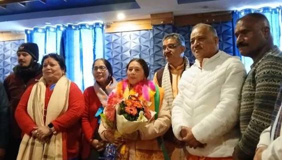 सरिता नेगी बीजेपी में शामिल