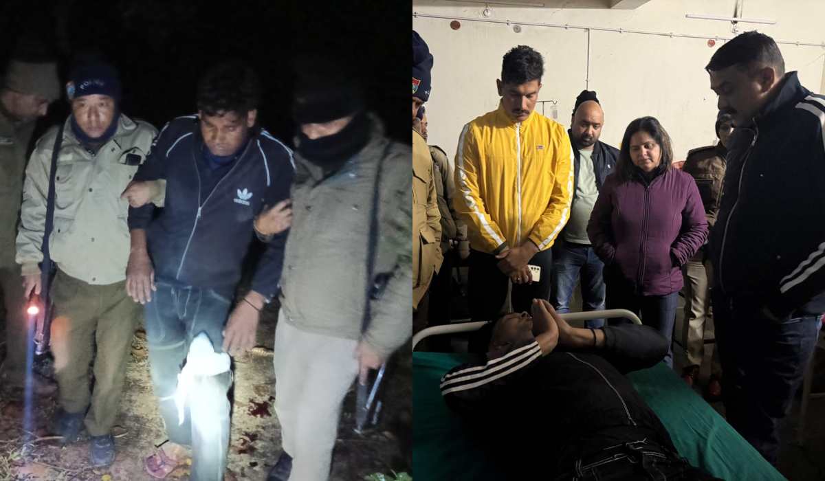 गौकशी का आरोपी मुठभेड़ में घायल