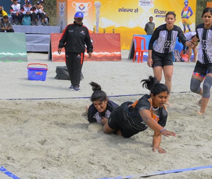 नेशनल गमेश में पहली बार शामिल हुआ Beach kabaddi