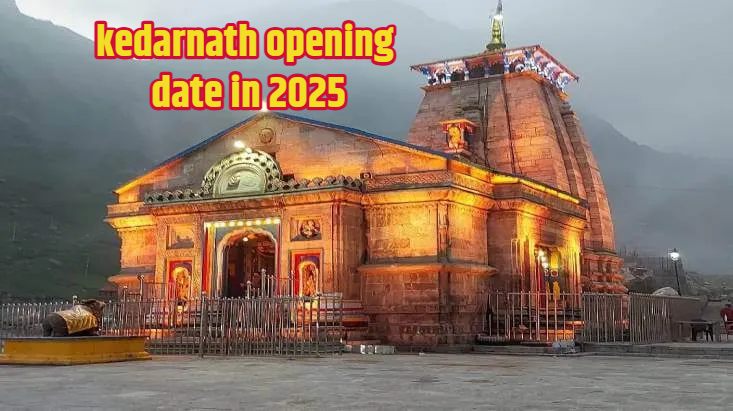 kedarnath opening date in 2025
