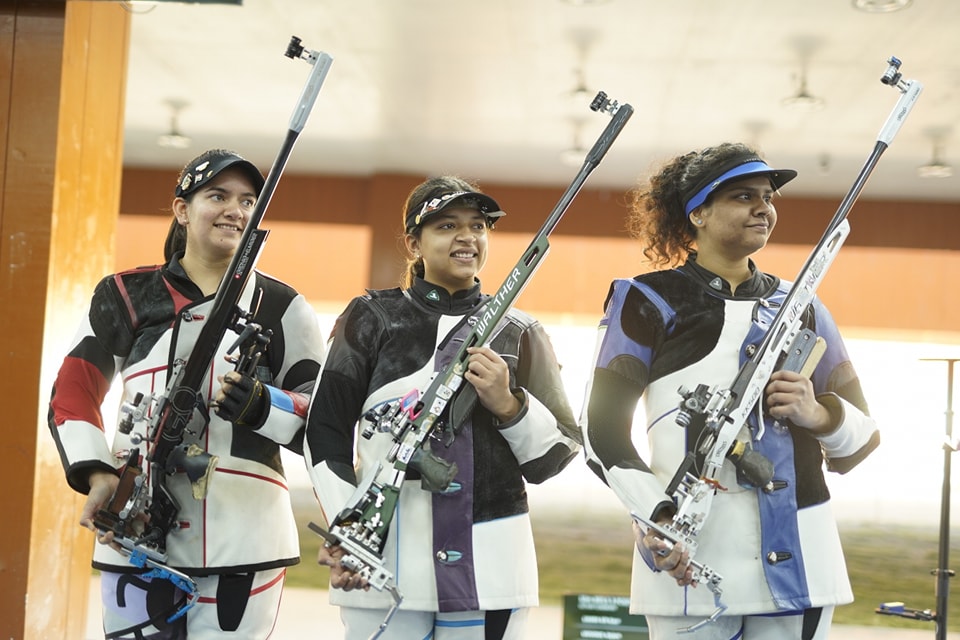 38th National Games : 50 मीटर शूटिंग इवेंट में पंजाब की सिफ्त कौर का गोल्ड मेडल पर कब्जा