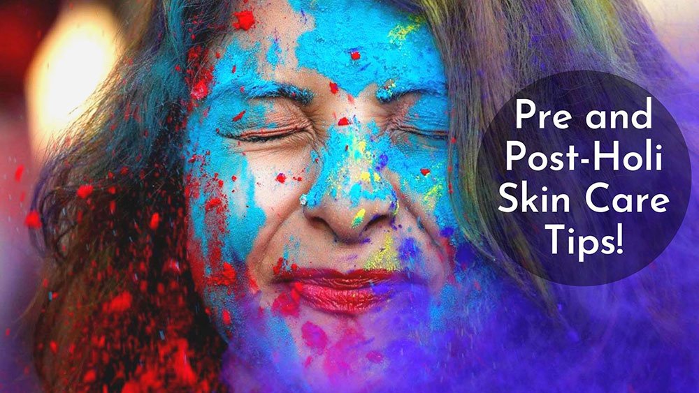 holi skin care tips