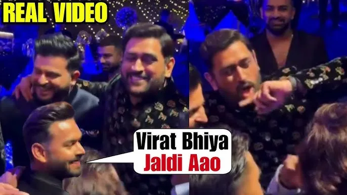 rishabh-pant-sister-wedding-ms-dhoni-dance-video-viral