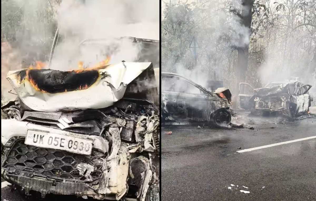 haldwani road accident