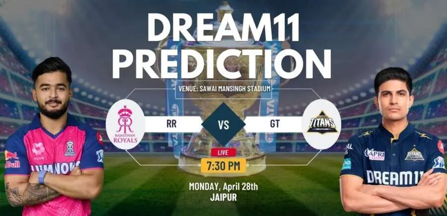 RR vs GT Dream 11 Prediction