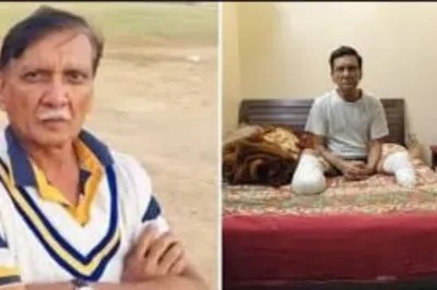 Former-Pakistani-Cricketer-Mohinder-Kumar both legs cut