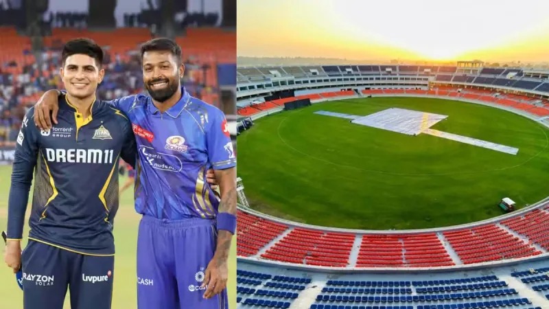 GT vs MI Pitch Report