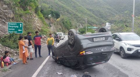 accident on Rishikesh-Badrinath highway