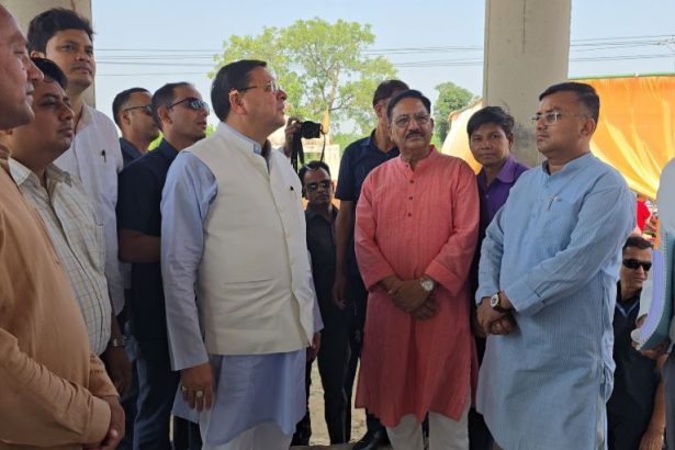 cm dhami inspected purnagiri temple