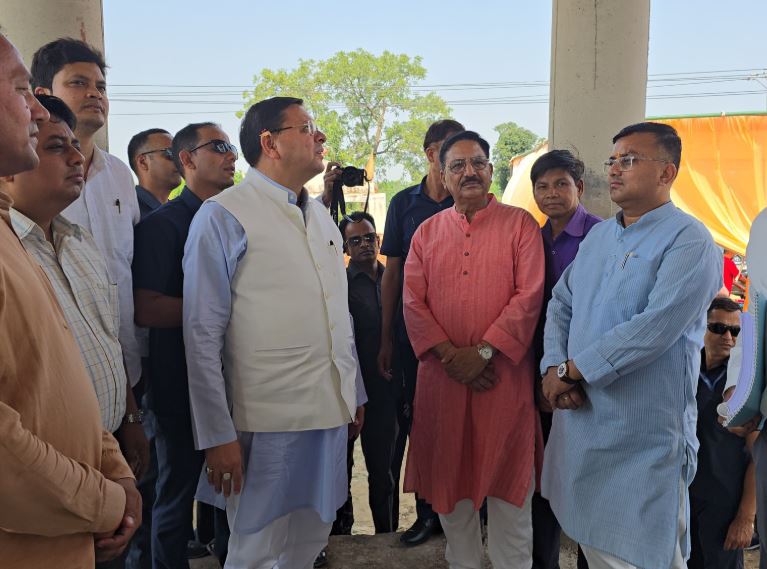 cm dhami inspected purnagiri temple