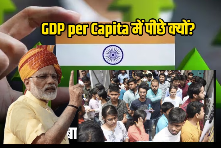 india 4th largest economy but-ranks-144-in-gdp-per-capita
