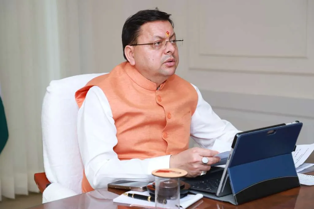 CM Dhami 3-suspended-pauri-current-accident