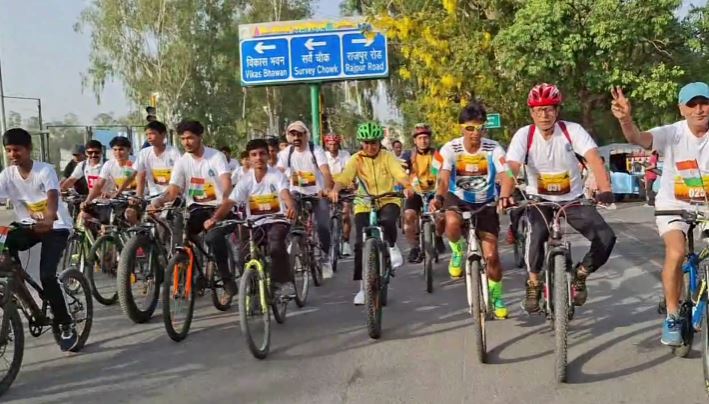 देहरादून में संडे ऑन साइकिल रैली का आयोजन