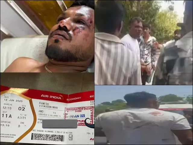 Ahmedabad Plane Crash air india 11A seat in Plane Vishwas-Kumar-Ramesh