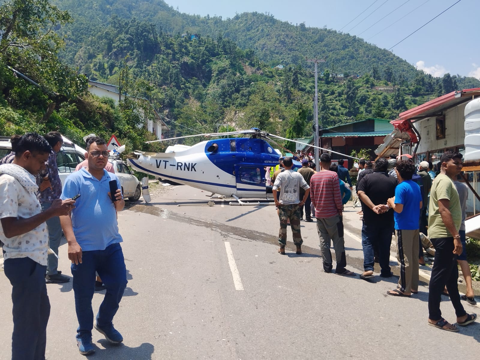 kedarnath Helicopter emergency landing