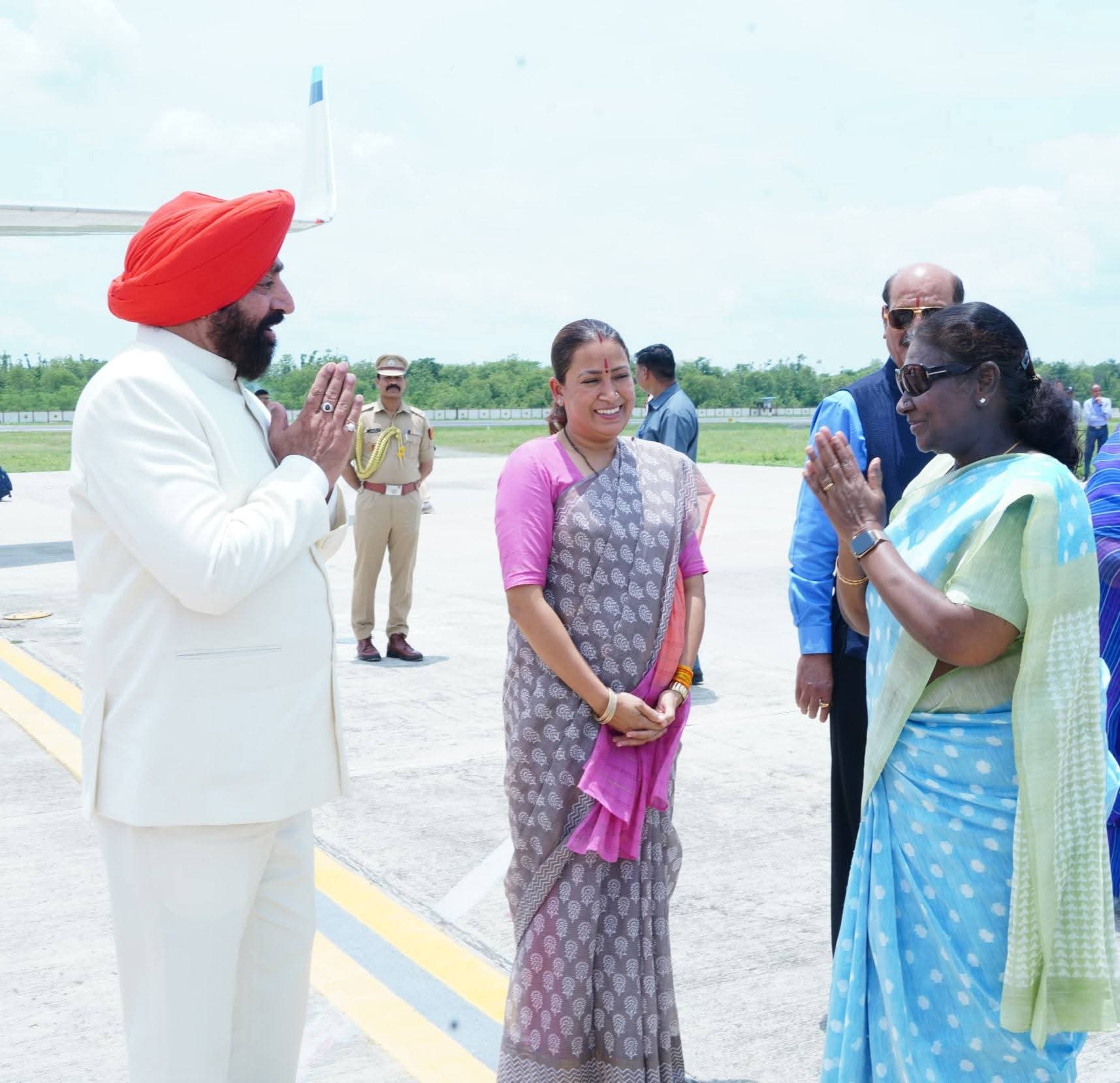 दिल्ली रवाना हुईं राष्ट्रपति द्रौपदी मुर्मू