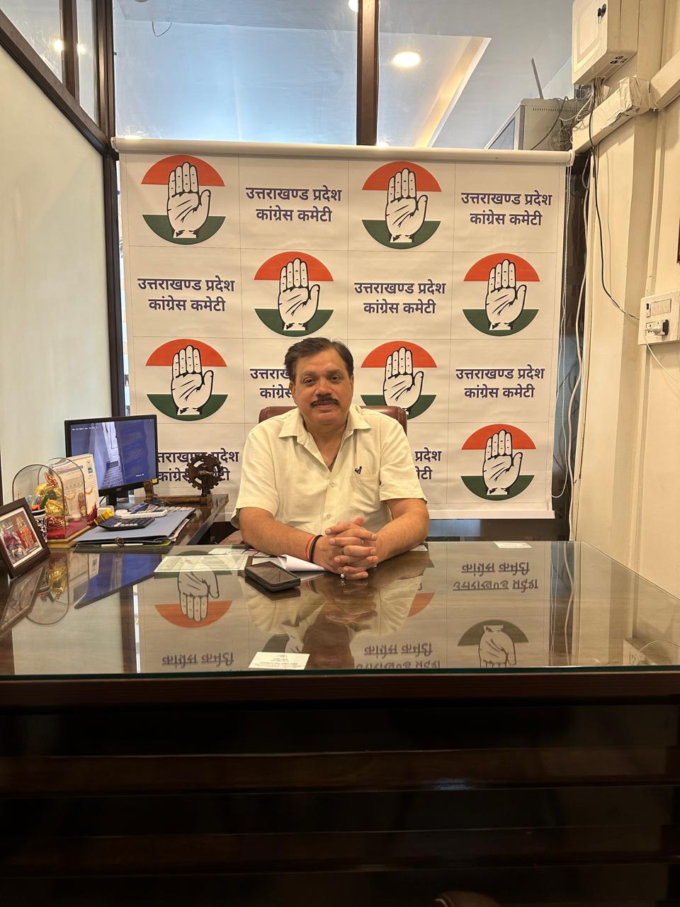 राजीव महर्षि congress on uttarakhand panchayat election