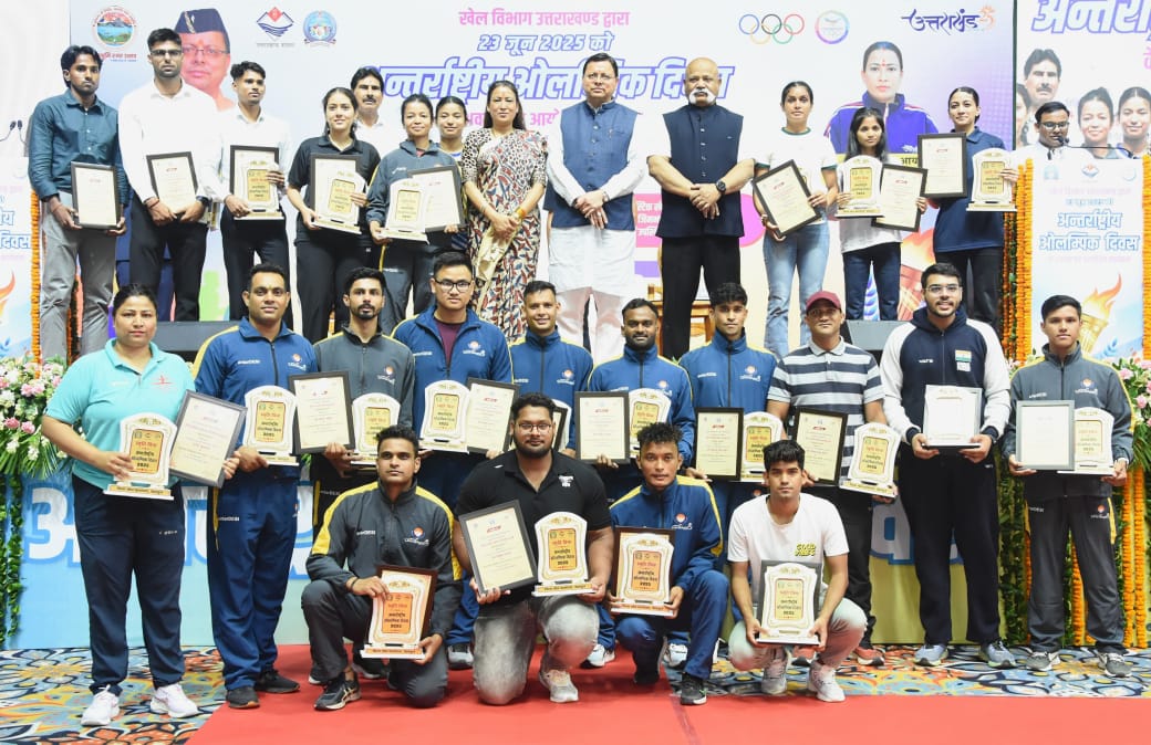 medal winners honored on International Olympic Day