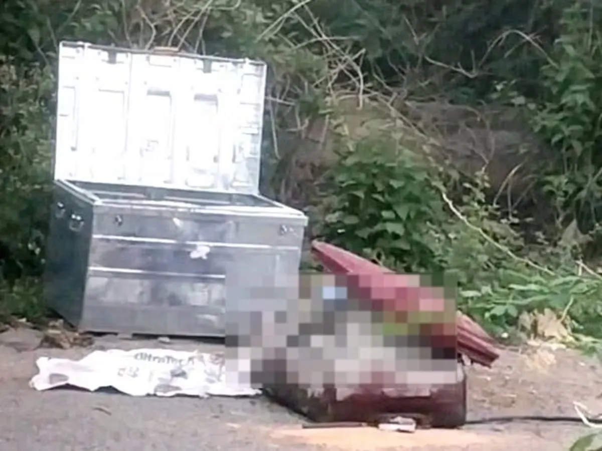 body-put-in-suitcase-and-plastered-with-cement raipur chhatisgarh