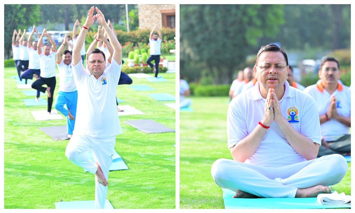 cm-dhami yoga at cm house