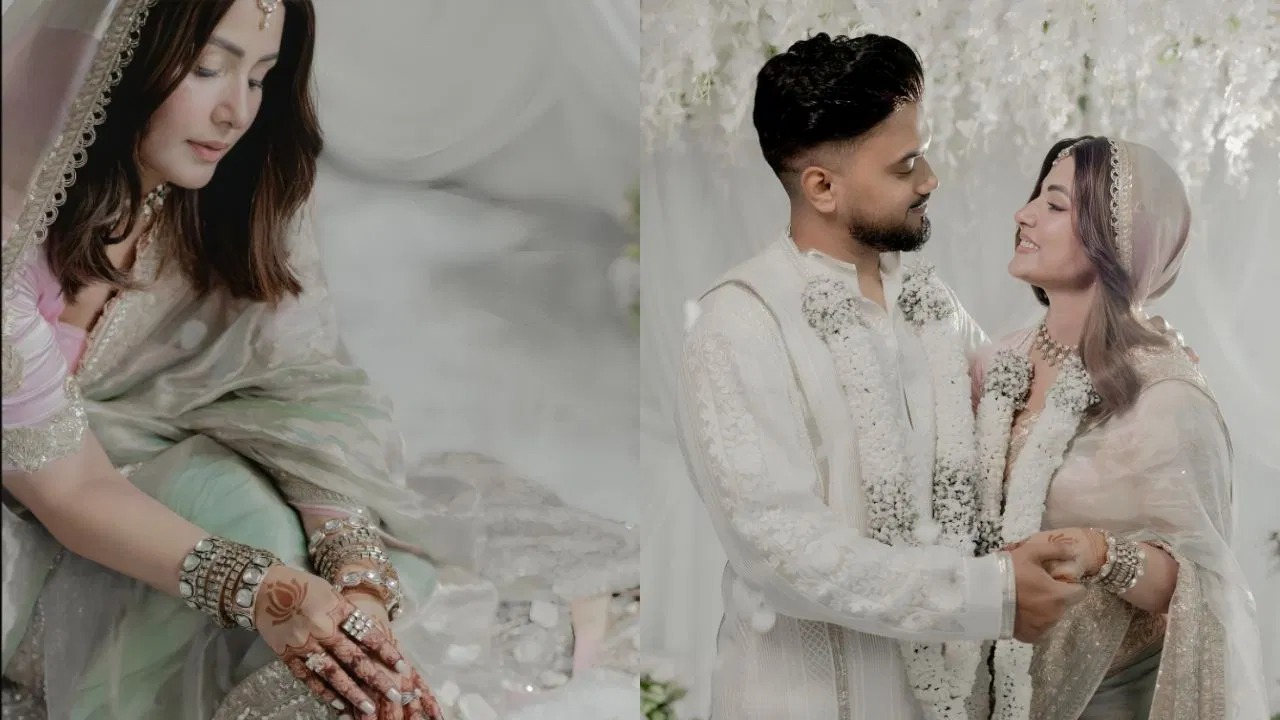 hina-khan wedding with rocky-jaiswal