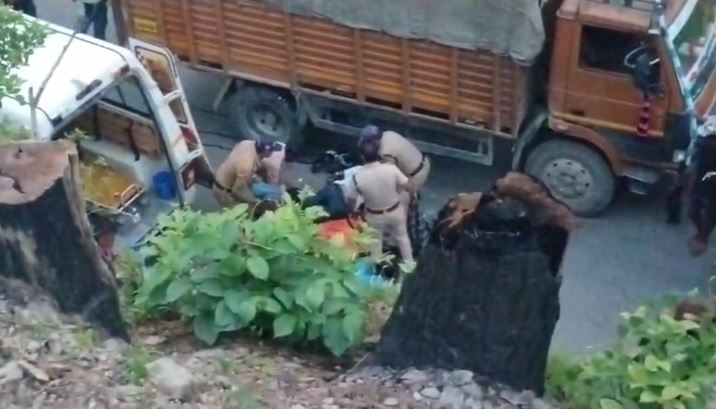 Pauri road accident: Bike rider collides with truck, person dies