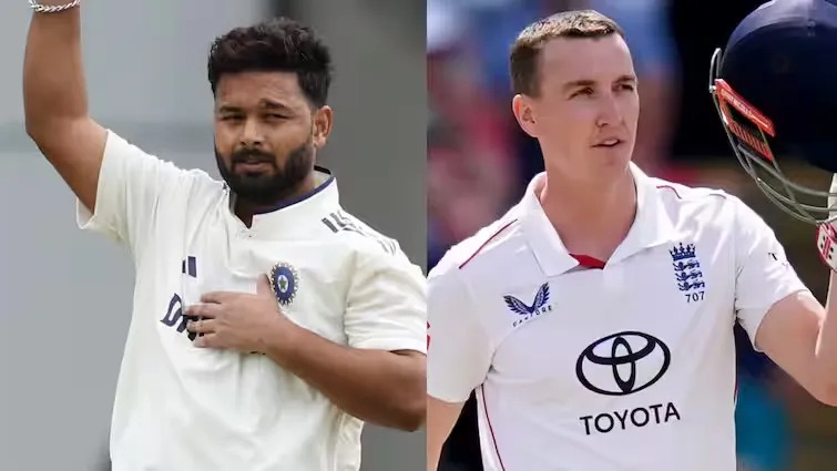 IND vs ENG 2nd Test RISHABH Pant reply to harry brook