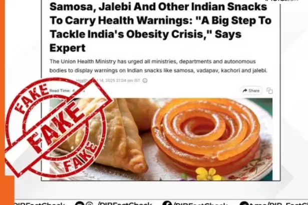 PIB-factcheck-on-health-ministry-warning-against-samosa-jalebi-laddoo