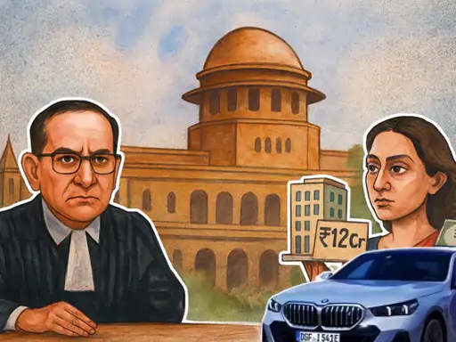 supreme-court-divorce-case-bmw-car-12 CRORE IN ALIMONY