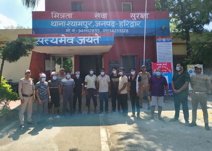 हरिद्वार में विवादित जमीन पर बवाल